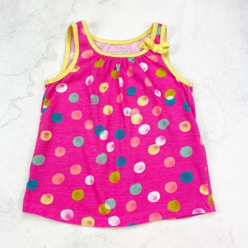 [Wonder Kids] Classic Polka Dot Tank